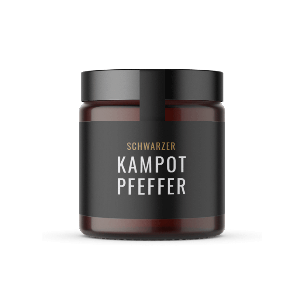 Schwarzer Kampot Pfeffer